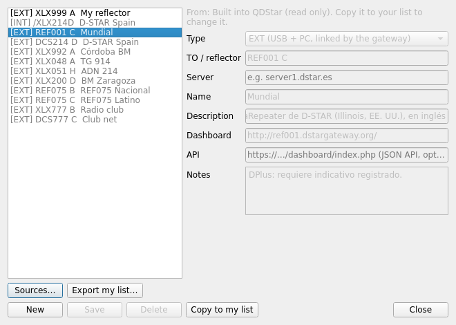 Reflector manager